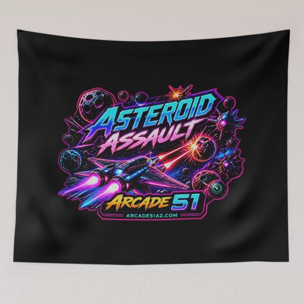 Item preview, Arcade 51: Asteroid Assault designed and sold by Arcade51az.