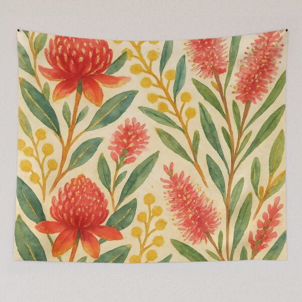 Item preview, Australian Flower designed and sold by GraphicsClub.