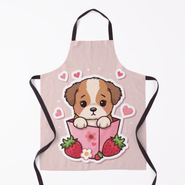Item preview, Strawberry Puppy Kawaii Sticker designed and sold by Stylestickers55.