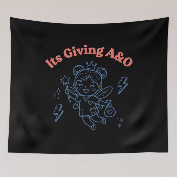 Item preview, Its Giving A O x1 Funny Nurse designed and sold by GCFULLA.