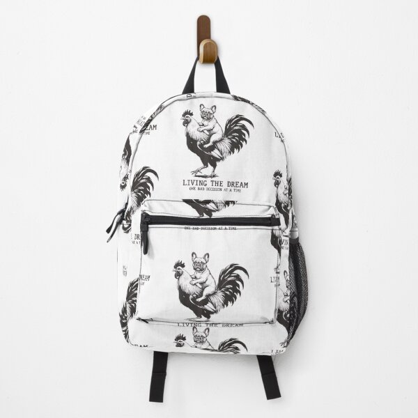 Item preview, Living The Dream One Bad Decision At A Time Frenchie Bulldog designed and sold by Ali-printshop.