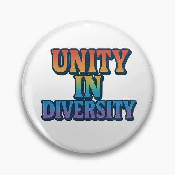 Item preview, Unity in Diversity - Bold Retro Rainbow LGBTQ Pride Sticker designed and sold by Haus Of Sin.