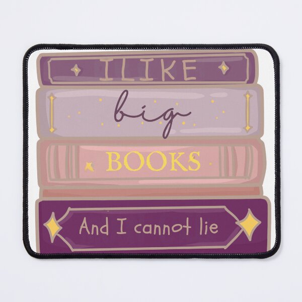 Item preview, I like big books and I cannot lie - purple designed and sold by Sweet-Clover.