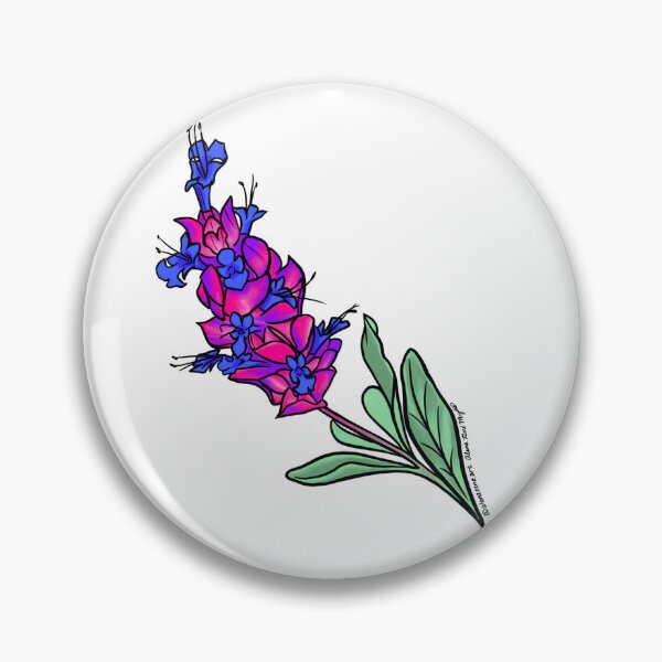 Item preview, Bi Blue Sage designed and sold by AlanaReneArt.
