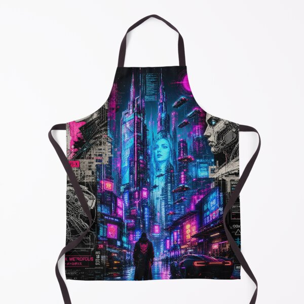 Item preview, Neon Dreams: Cyberpunk Metropolis designed and sold by DarVibe Designs.