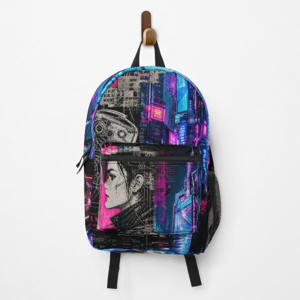 Item preview, Neon Dreams: Cyberpunk Metropolis designed and sold by DarVibe Designs.
