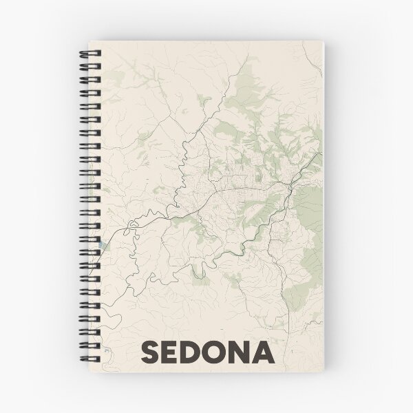 Item preview, Sedona Map designed and sold by MapsNerd.