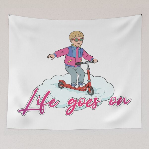 Item preview, Oliver Kid on scooter designed and sold by VisualBeats.