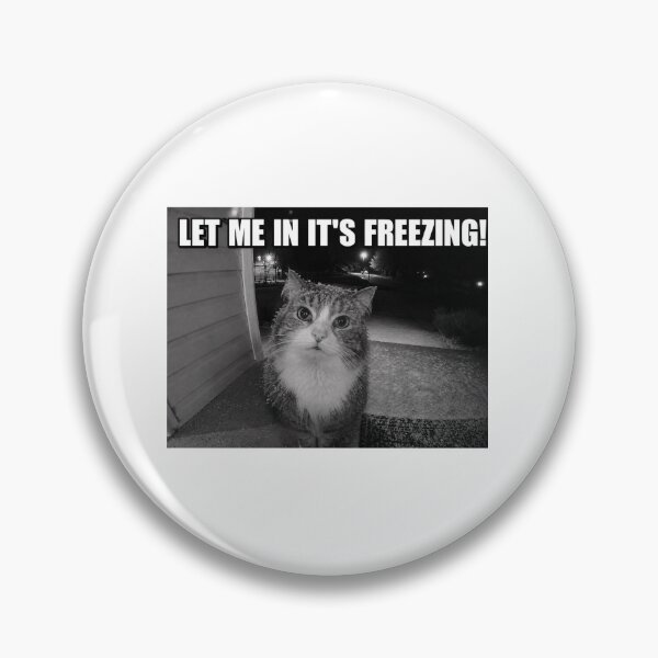 Item preview, Freezing cat design  designed and sold by Tee Visions.