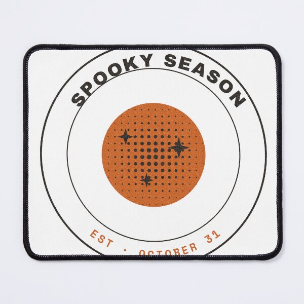 Artikelvorschau, Vintage Spooky Season Halloween Badge Tee 006 entworfen und verkauft von Hauptsache Merch.