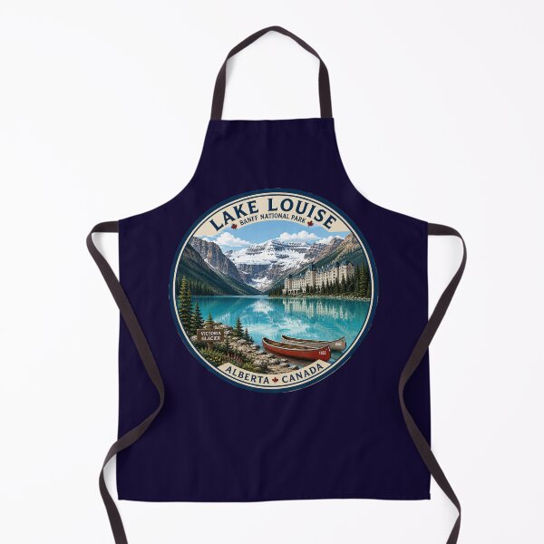 Item preview, Lake Louise Banff National Park Sticker | Alberta Canada Mountain Badge designed and sold by Swanny's Custom T-shirt and Gift Designs.
