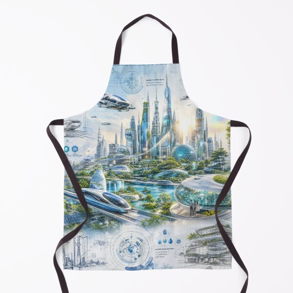 Item preview, Tomorrow's Vision: Sustainable City of the Future designed and sold by DarVibe Designs.