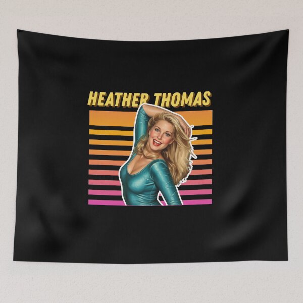 Item preview, Heather Thomas Retrowave designed and sold by RahniNM.
