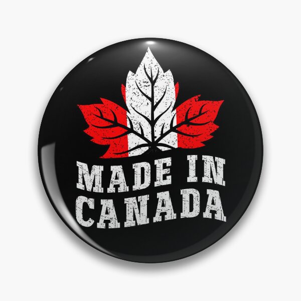 Item preview, Vintage Made in Canada Maple Leaf Retro Canadian Flag designed and sold by Dmetalx Art Apparel.