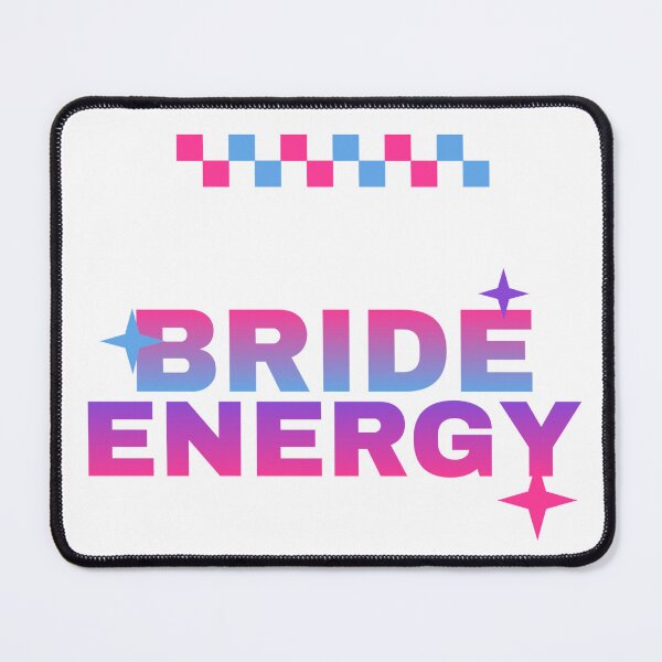 Item preview, Bride Energy Y2K Bachelorette Party Tee 008 designed and sold by Hauptsache Merch.