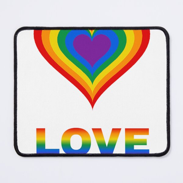 Item preview, Love Is Love Rainbow Pride Heart Tee 011 designed and sold by Hauptsache Merch.