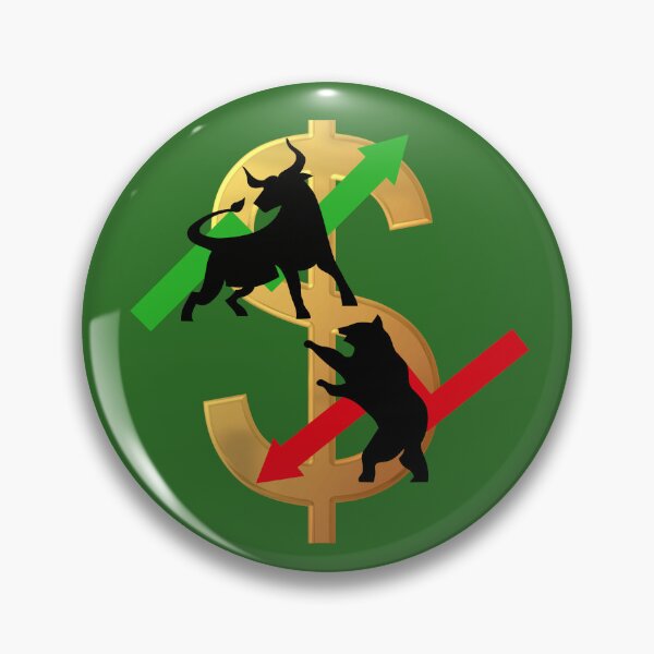 Item preview, Bull and Bear Market Symbol. designed and sold by LunaPrintCo.