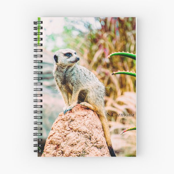 Item preview, The Feeling Behind The Gaze - Wild Meerkat Portrait designed and sold by AuraInkSC.