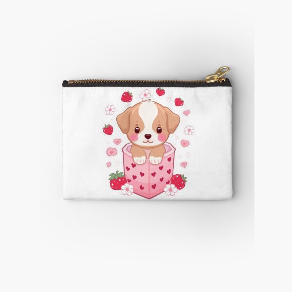 Item preview, Strawberry Puppy Kawaii Sticker designed and sold by Stylestickers55.