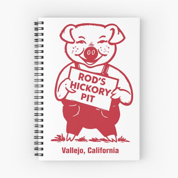 Item preview, Rod's Hickory Pit, Rods Hickory Pit, barbecue mascot Vallejo, Ca designed and sold by PIXEL POP DESIGNS - Beyond the Norm!.