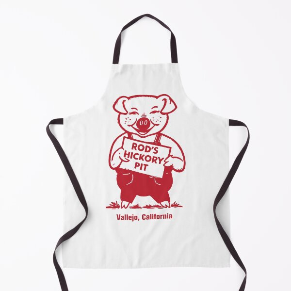 Item preview, Rod's Hickory Pit, Rods Hickory Pit, barbecue mascot Vallejo, Ca designed and sold by PIXEL POP DESIGNS - Beyond the Norm!.