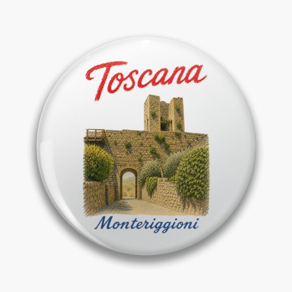 Item preview, Monteriggioni Tuscany Medieval Gate and Ramparts designed and sold by JOANNASKAH.