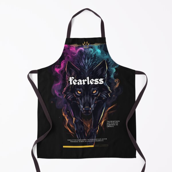 Item preview, Fearless Black Wolf Geometric Style designed and sold by zuczekgti.