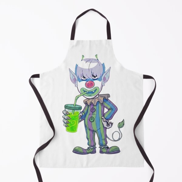 Item preview, Slurping Creature: Creepy Cute Monster Drink designed and sold by CrownINDesign.