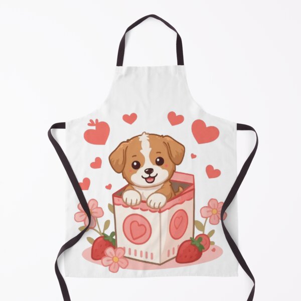 Item preview, Strawberry Puppy Kawaii Sticker designed and sold by Stylestickers55.