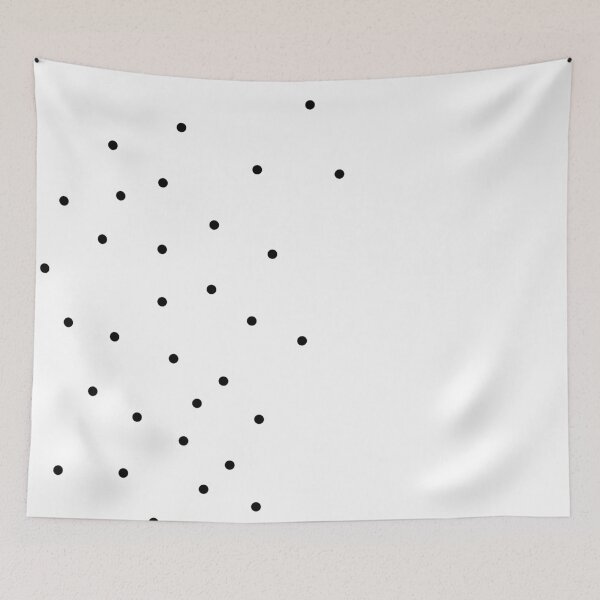 Item preview, Minimalistic Black Spots, Unique designed and sold by villacreativa.