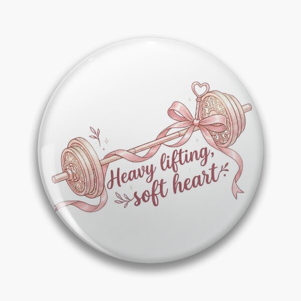 Item preview, Heavy Lifting Soft Heart designed and sold by Girly-Universe.