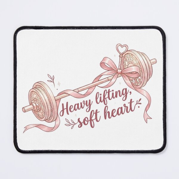 Item preview, Heavy Lifting Soft Heart designed and sold by Girly-Universe.