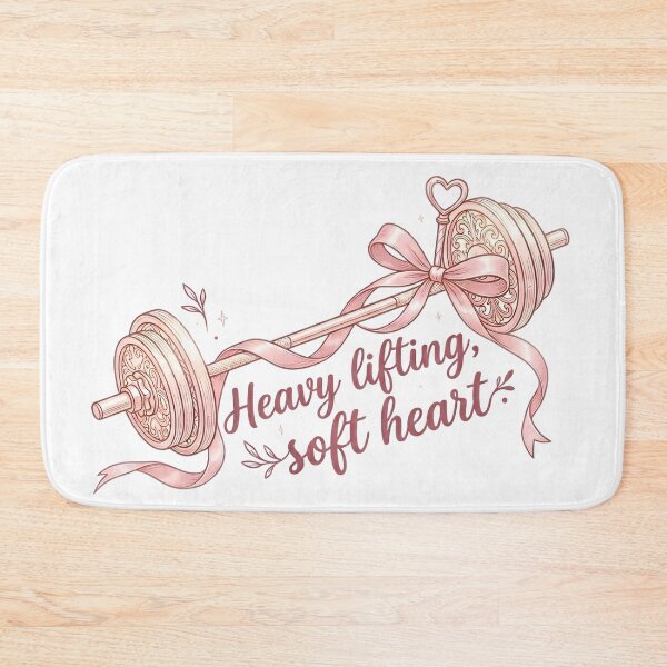 Item preview, Heavy Lifting Soft Heart designed and sold by Girly-Universe.