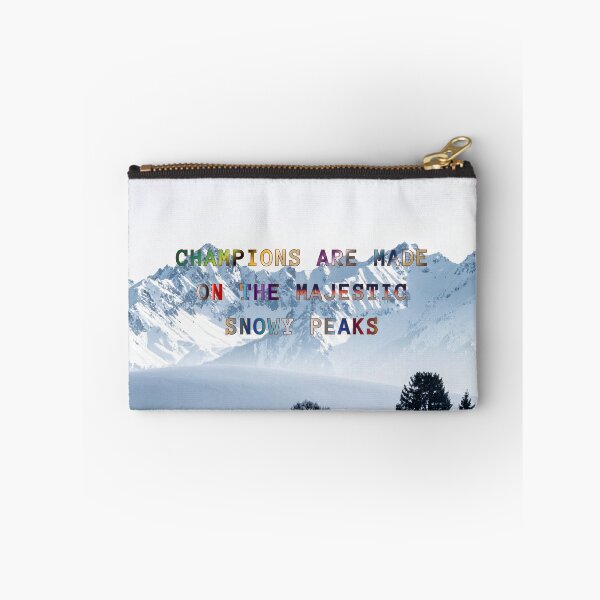 Item preview, Champions are Made on the Majestic Snowy Peaks #2 designed and sold by Holy JM Designs.
