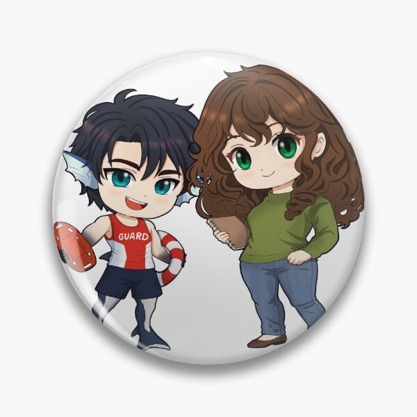 Item preview, Chibi Layla and Mako designed and sold by Wildcard Publishing.
