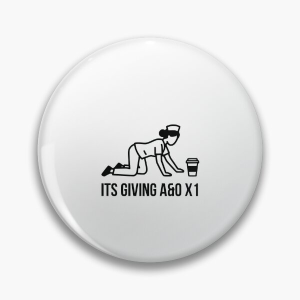Item preview, Its Giving A O x1 Funny Nurse designed and sold by GCFULLA.