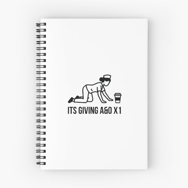 Item preview, Its Giving A O x1 Funny Nurse designed and sold by GCFULLA.
