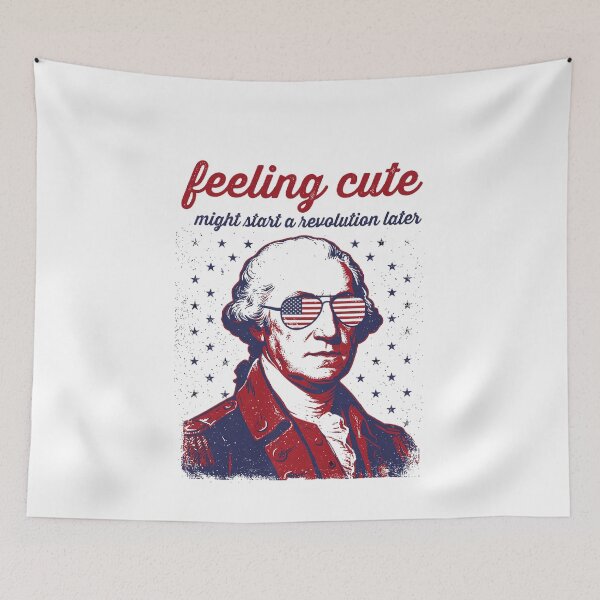 Item preview, Feeling Cute Might Start a Revolution Later designed and sold by Ali-printshop.
