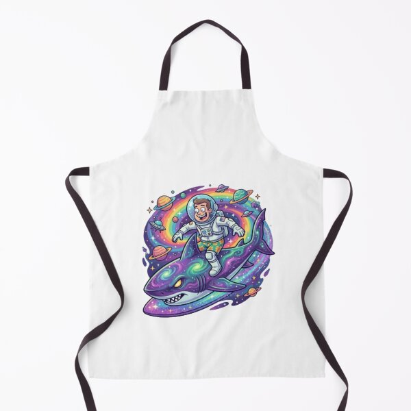 Item preview, Cosmic Shark Rider designed and sold by PixelStyle Studio.
