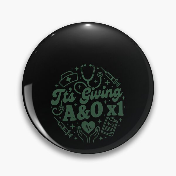 Item preview, Its Giving A O x1 Funny Nurse designed and sold by GCFULLA.