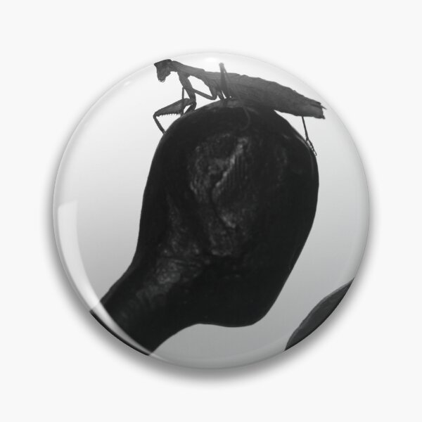 Item preview, The Sentinel Minimalist Black and White Insect Photography designed and sold by Kadir Murat Tosun.