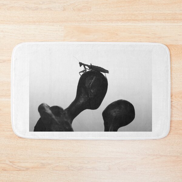 Item preview, The Sentinel Minimalist Black and White Insect Photography designed and sold by Kadir Murat Tosun.