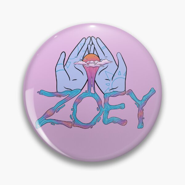 Item preview, Zoey Name Art designed and sold by AvalonUnmuzzled.