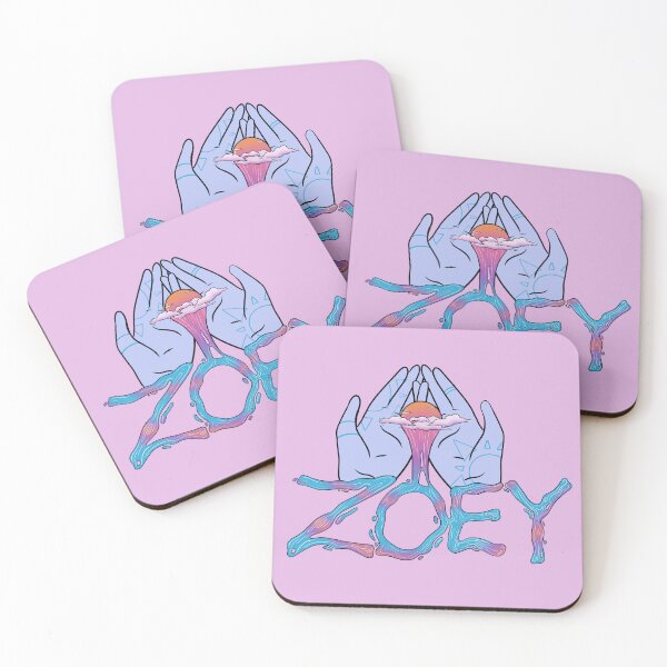 Item preview, Zoey Name Art designed and sold by AvalonUnmuzzled.