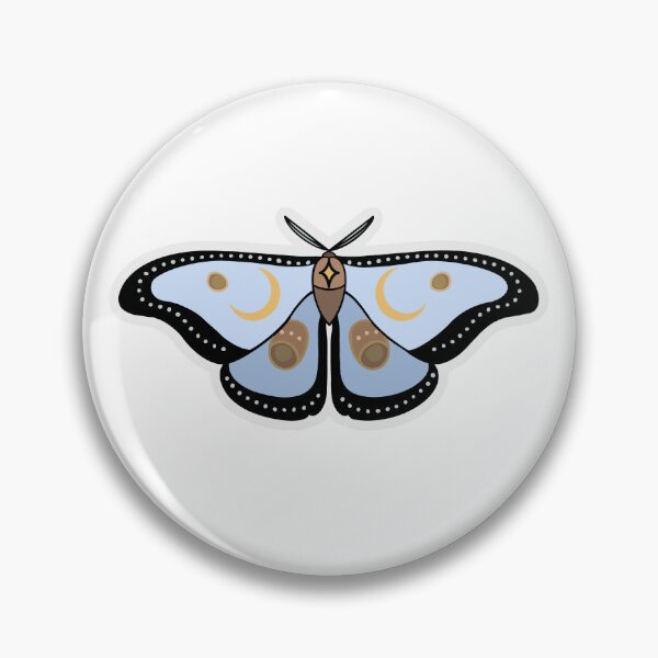 Item preview, Moonflower Moth designed and sold by Cursed By Moonlight.