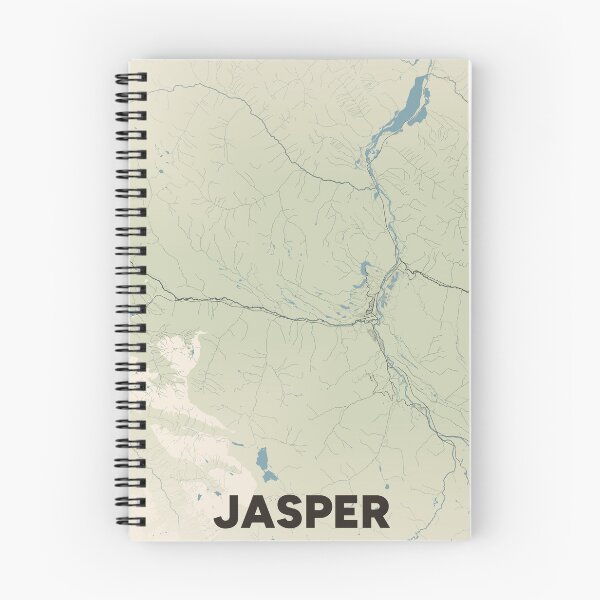 Item preview, Jasper Map designed and sold by MapsNerd.