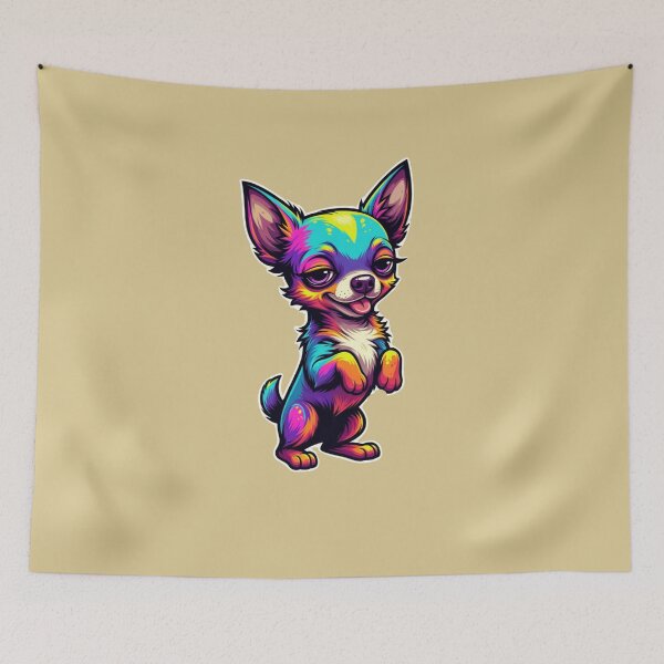 Item preview, Proud Neon Chihuahua – Cyber Streetwear designed and sold by design-rebell.
