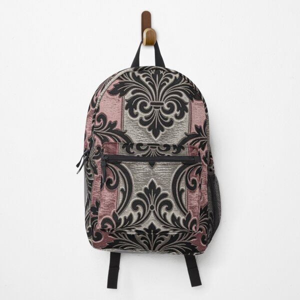 Item preview, Pink & Silver Striped Damask designed and sold by DesignsByPrnces.