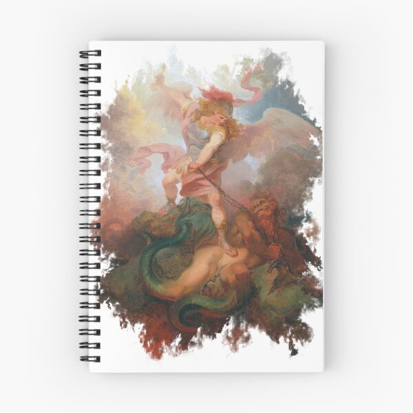 Item preview, The Angel Binding Satan - Loutherbourg designed and sold by Mustang Mercantile.