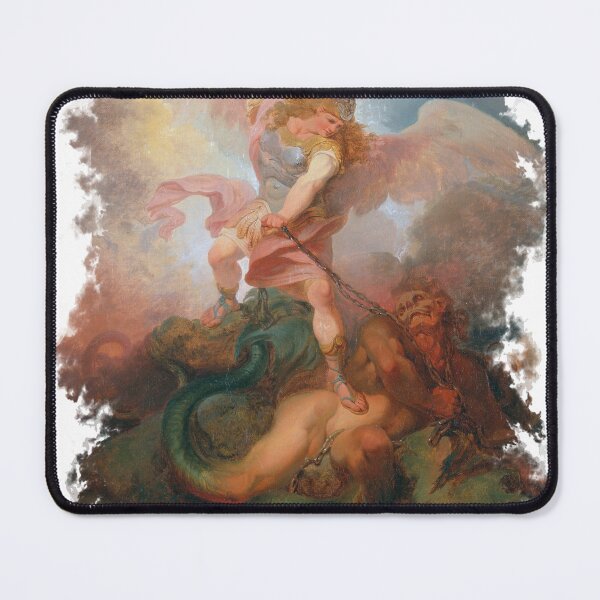Item preview, The Angel Binding Satan - Loutherbourg designed and sold by Mustang Mercantile.